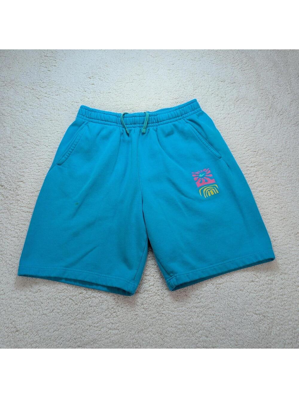 Nike Club Spring Break Fleece Shorts Men's Large Laser Blue DR9823-446 - flaw